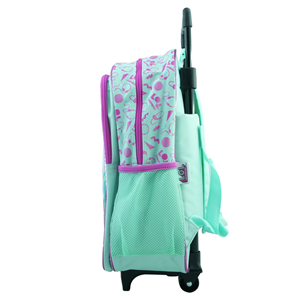 ست 12 در 1 کوله پشتی چرخدار 40 سانتی Fierce Crew مدل Rainbow Max - Backpack - Trolly Bag - Promotion Items 12 in 1 - Fierce Crew _کیف مدرسه